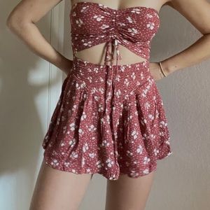 Isabelle’s Cabinet floral dress romper